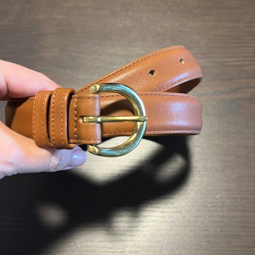 Brown Coach belt